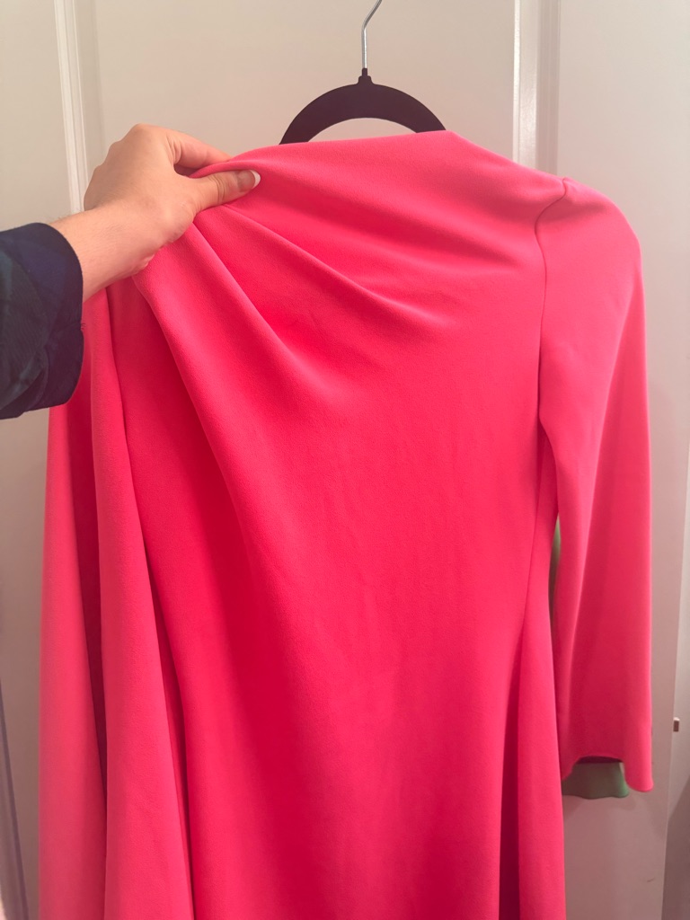 Solace London Bright Pink Maxi Dress